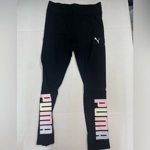 New! PUMA girls’ Luminous Pack Leggings black